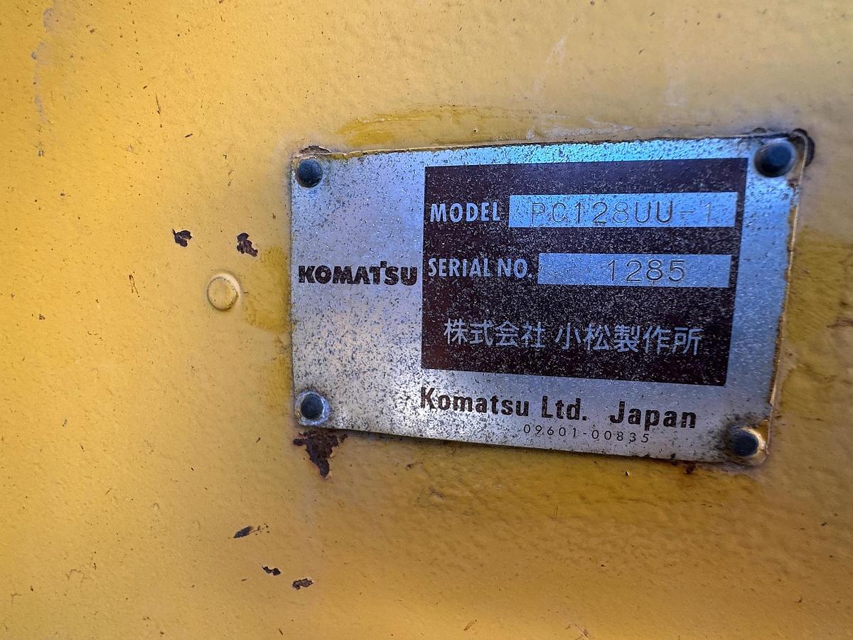 Used 1996 KOMATSU PC128UU-1