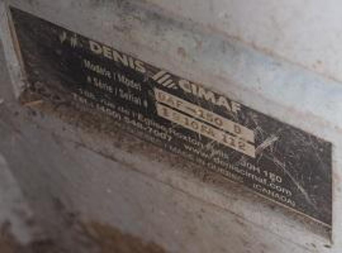Used 2015 DENIS CIMAF 150D