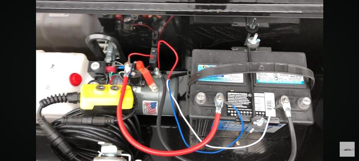 Used 2022 SURE TRAC 12 foot Low Profile Homeowner Dump Trailer