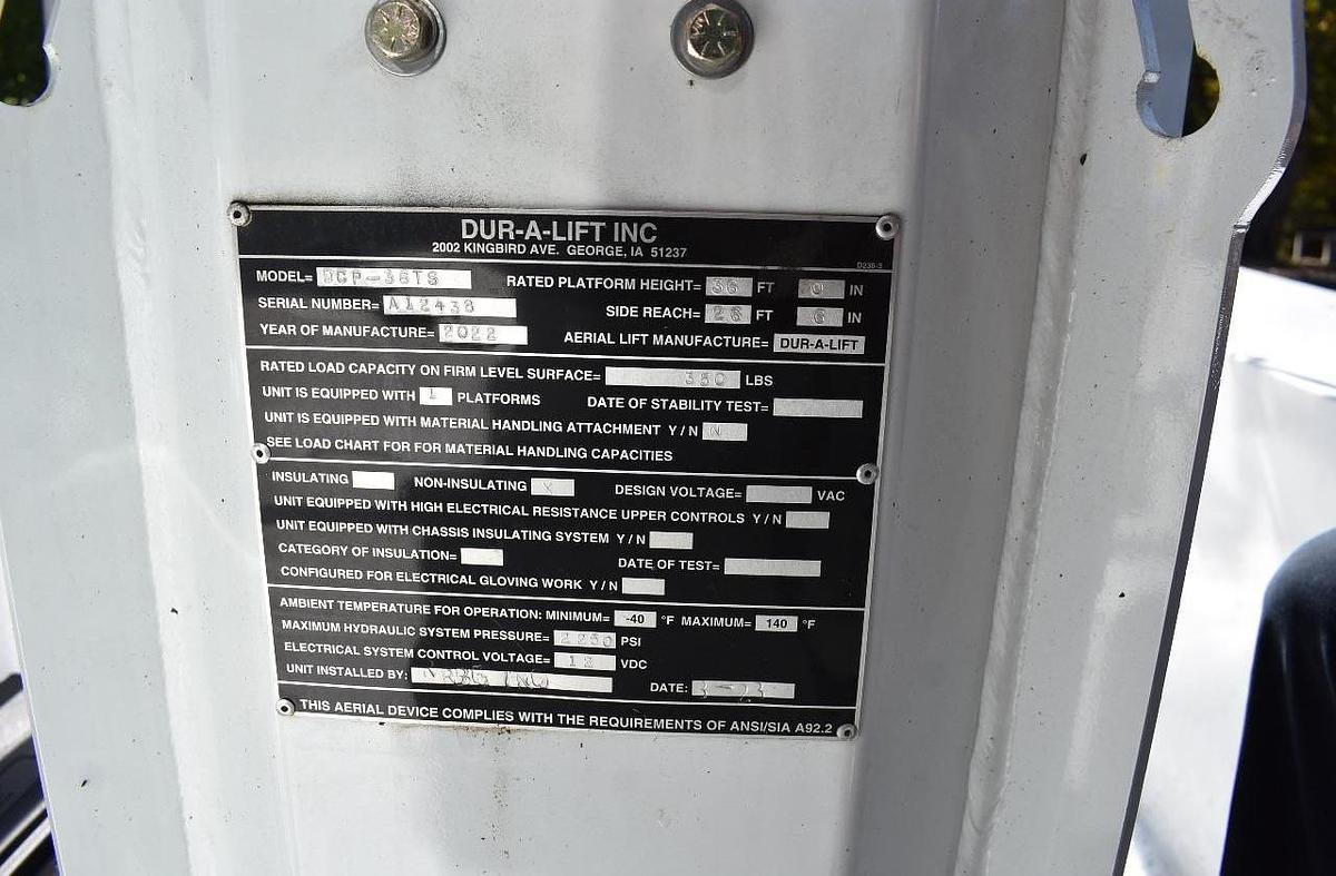 Used 2022 CHEVROLET 5500HD 4X4