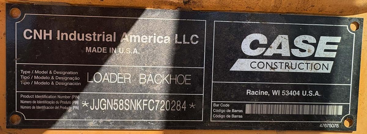 Used 2014 CASE 580 Super N