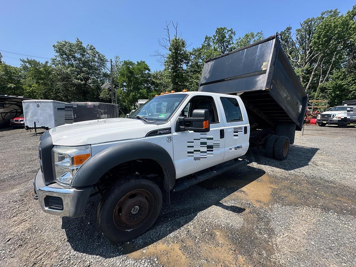 Used 2015 FORD F550 Dump Body