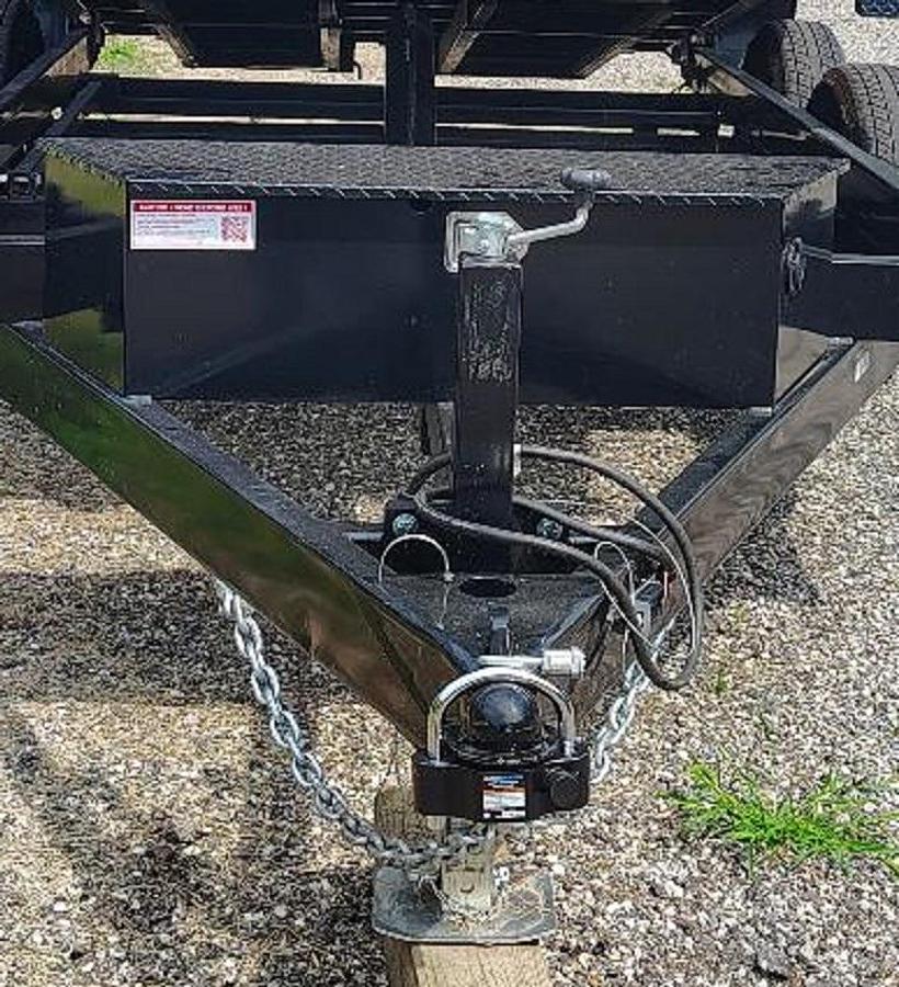 Used 2022 SURE TRAC 12 foot Low Profile Homeowner Dump Trailer