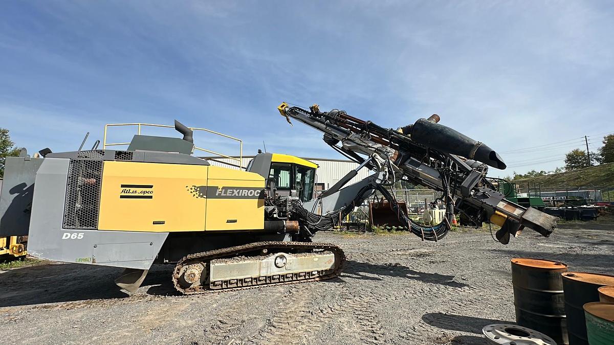 Used 2012 ATLAS COPCO Flexiroc D65-10SF