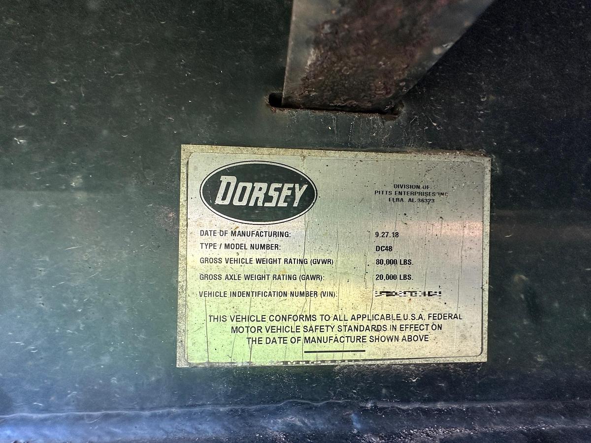 Used 2018 DORSEY 48' X 102
