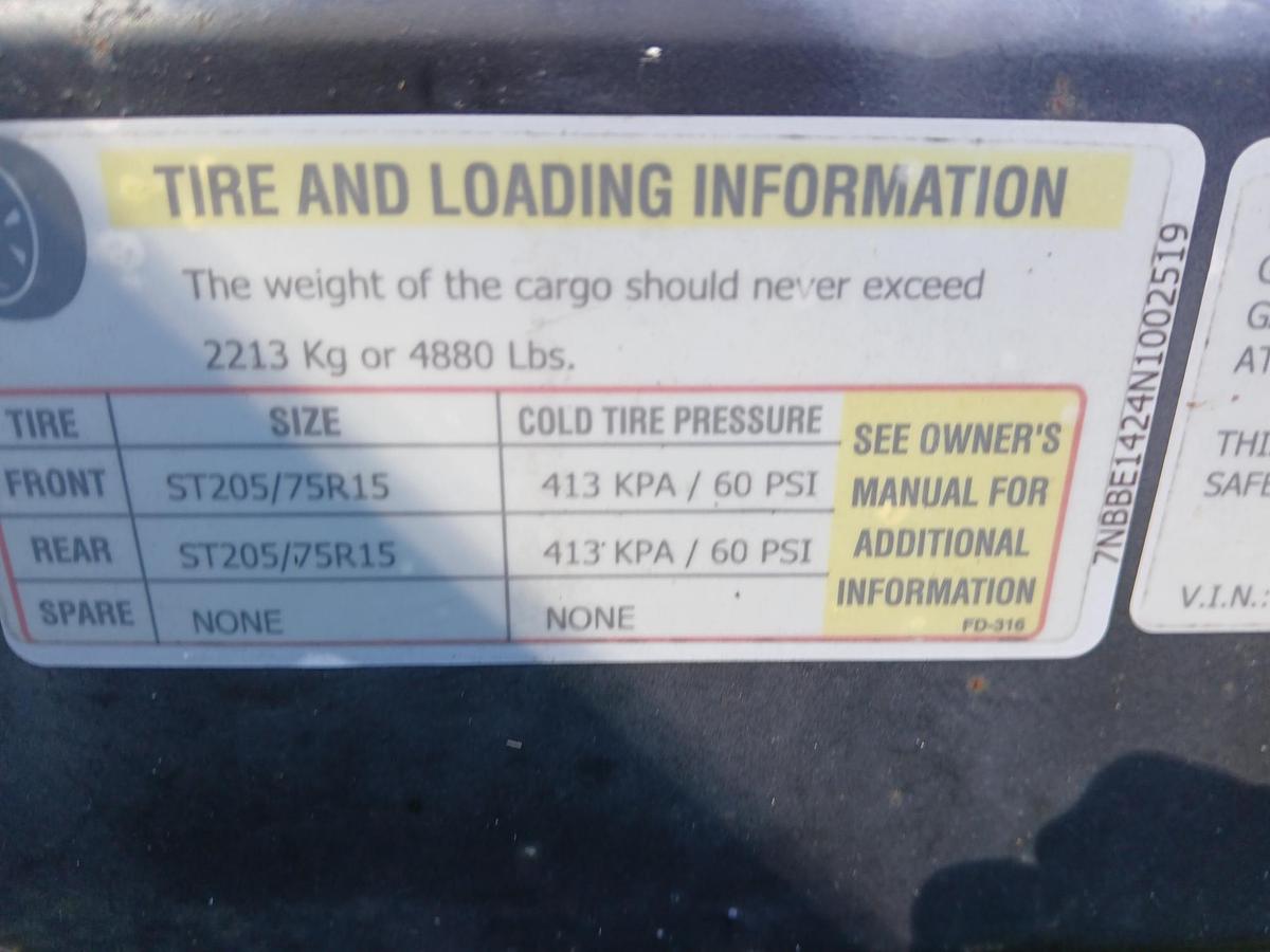 Used 2022 FAST CARGO 14' x 78"