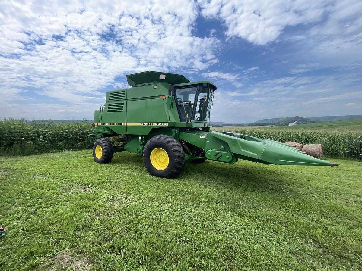 Used 1996 JOHN DEERE 9500 Sidehill combine