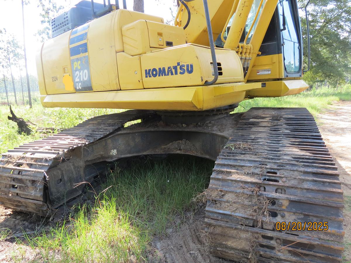 Used 2016 KOMATSU PC210LC-11