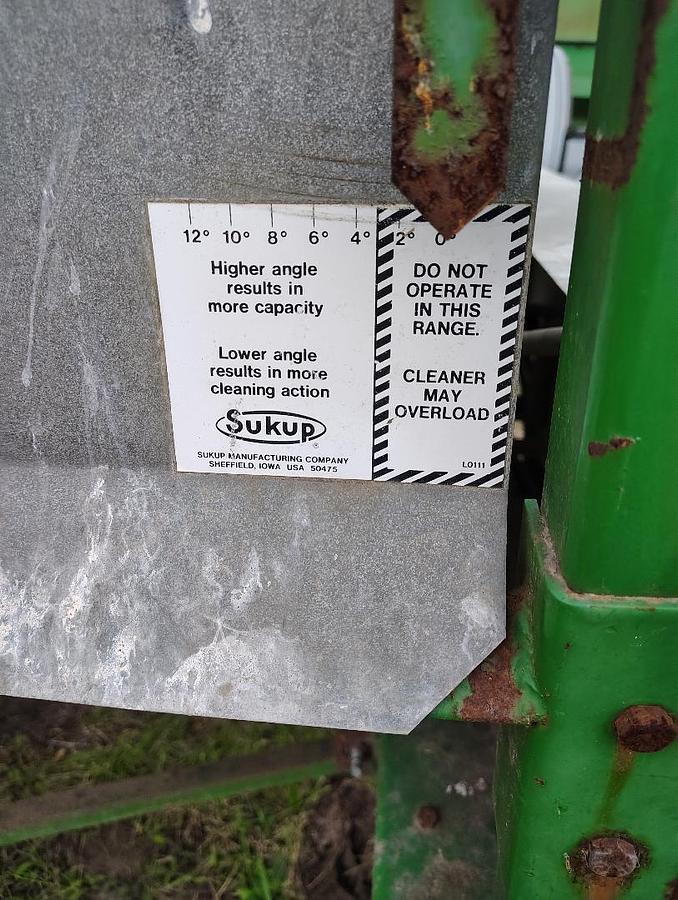 Used 0 SUKUP 48 Grain Cleaner