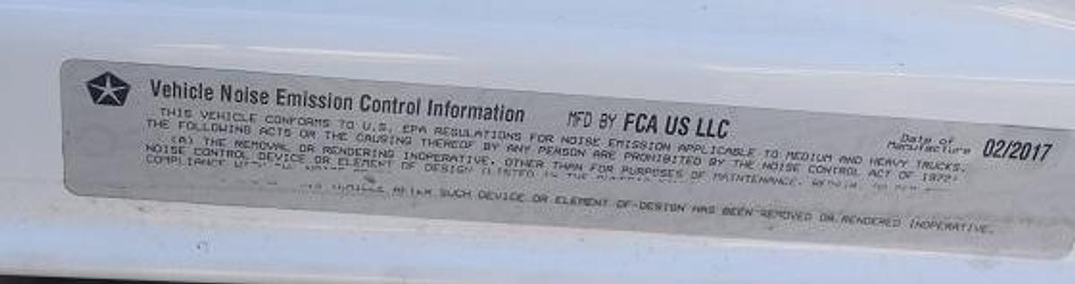 Used 2017 DODGE RAM 5500