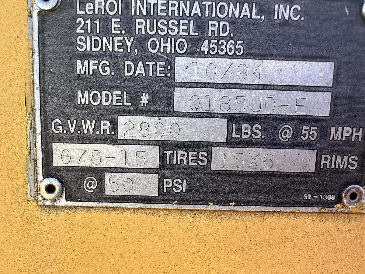 Used 1995 LEROI Q185JD-E