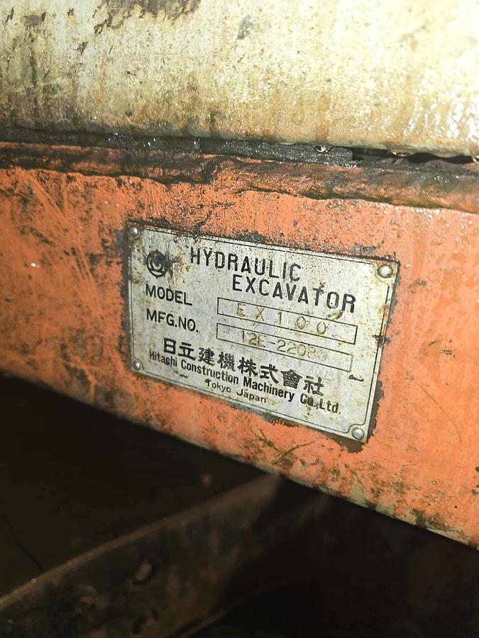 Used 1988 HITACHI EX100