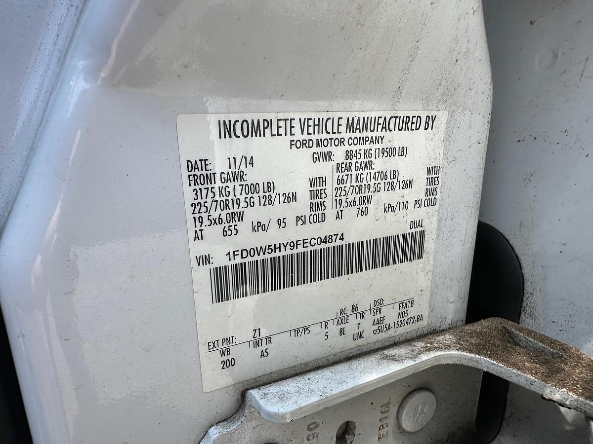 Used 2015 FORD F550 Dump Body