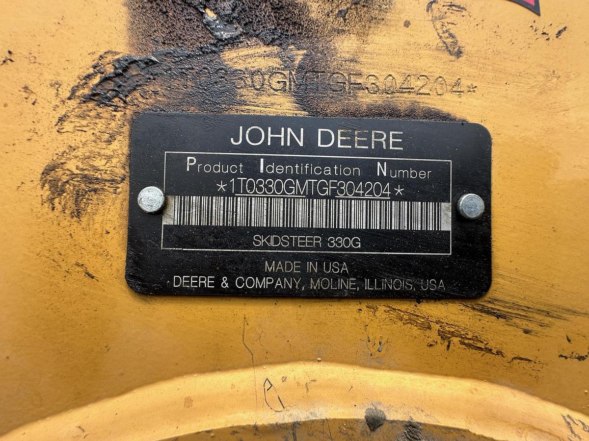 Used 2017 DEERE 330G