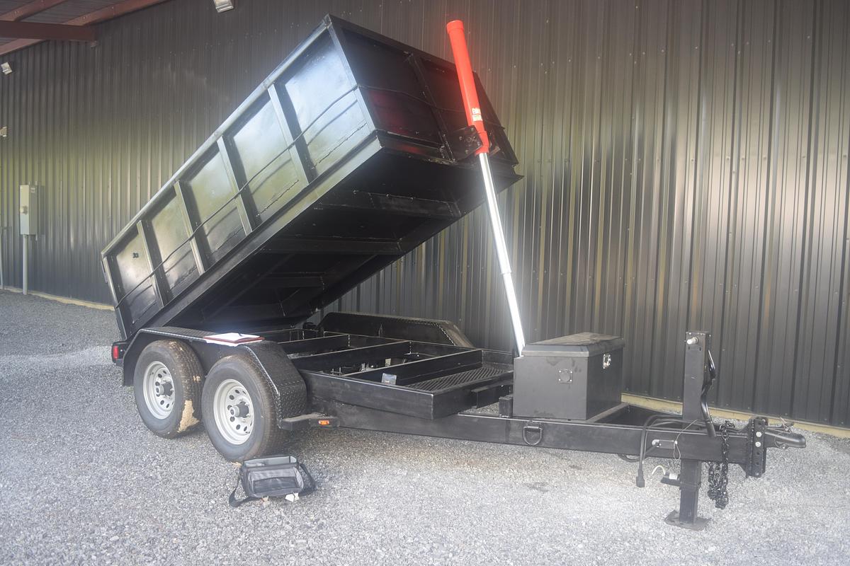 Used 2024 CUSTOM 8.5 X 12 Dump Trailer