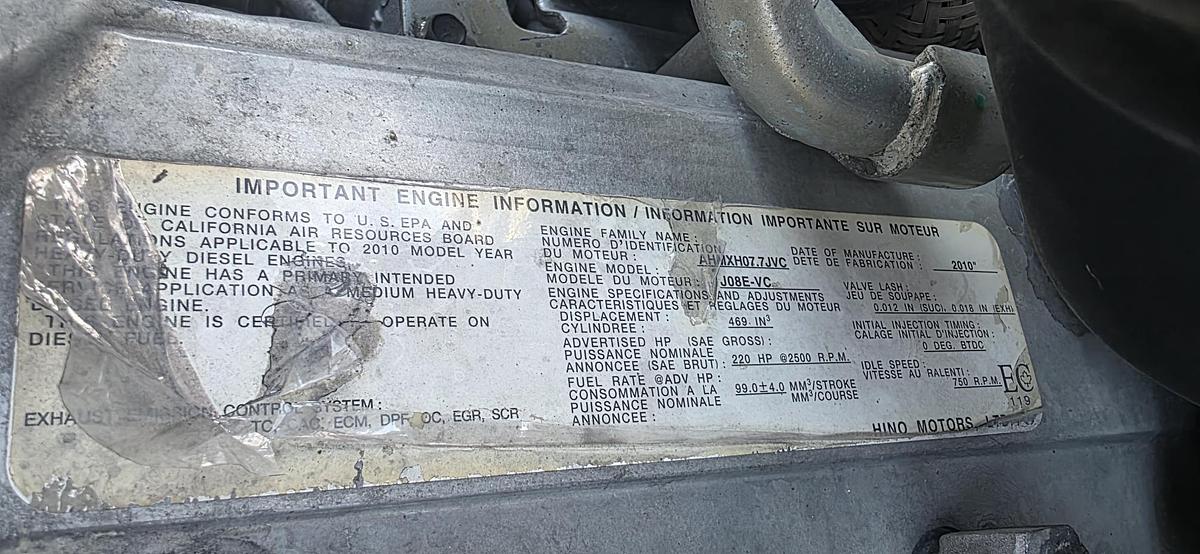 Used 2011 HINO 258