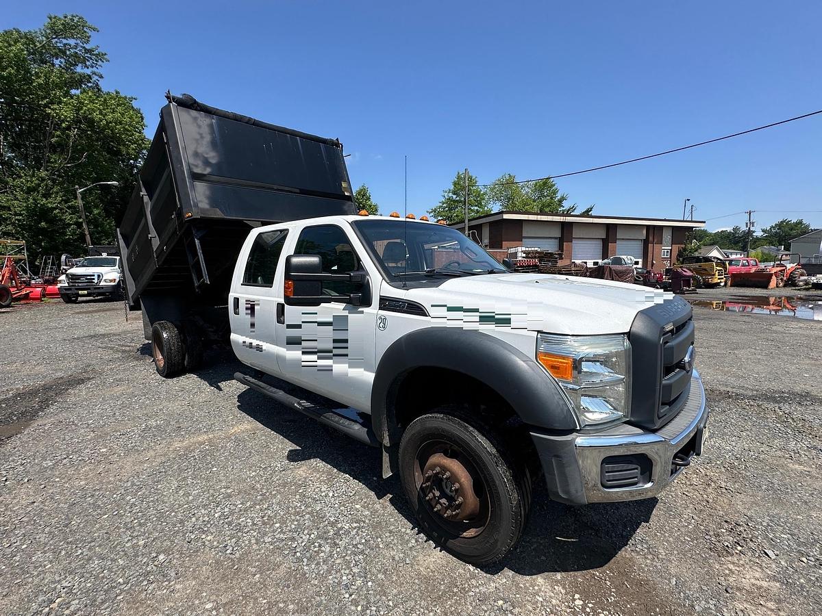Used 2015 FORD F550 Dump Body