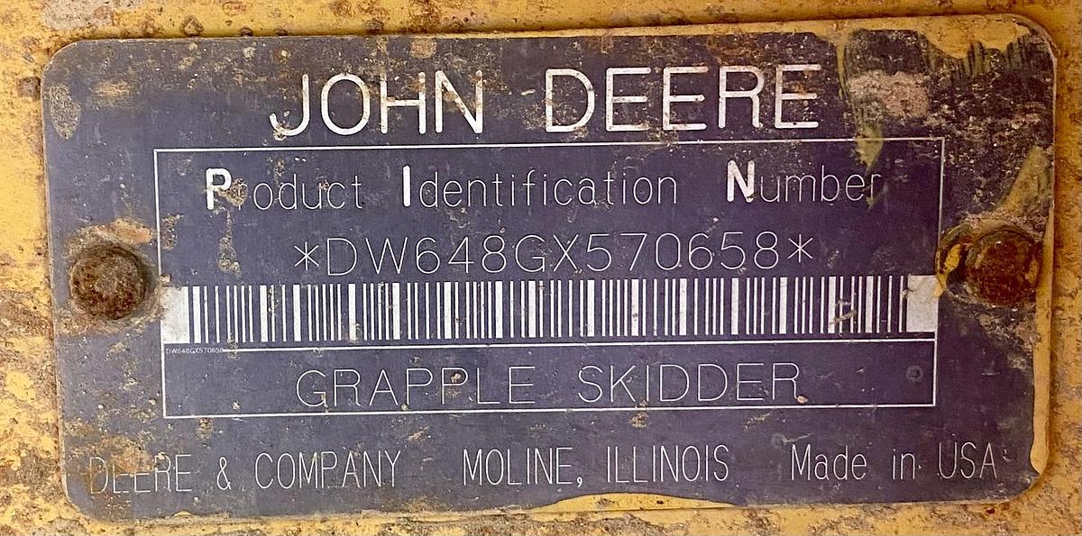 Used 1999 DEERE 648G