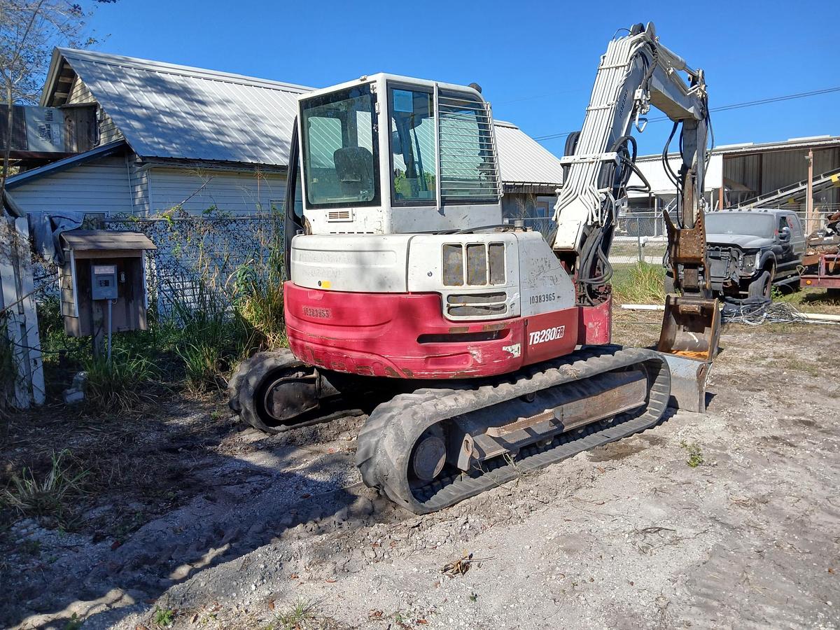 Used 2019 TAKEUCHI TB280FR
