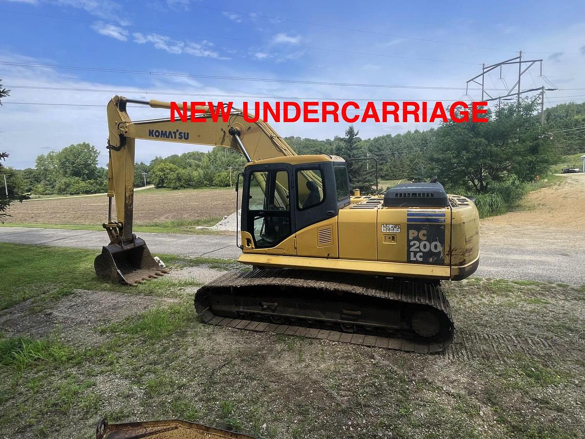 Used 2003 KOMATSU PC200 LC7