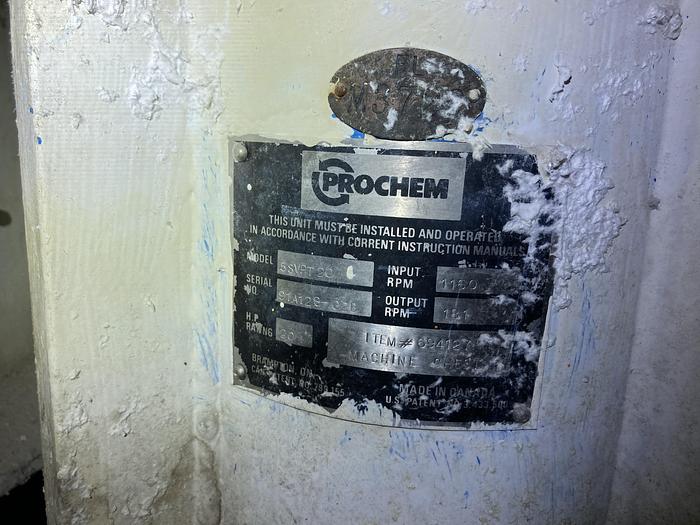 Used PROCHEM PULP MIXING EQUIPMENT 20 HP for Sale at Global Equipme...