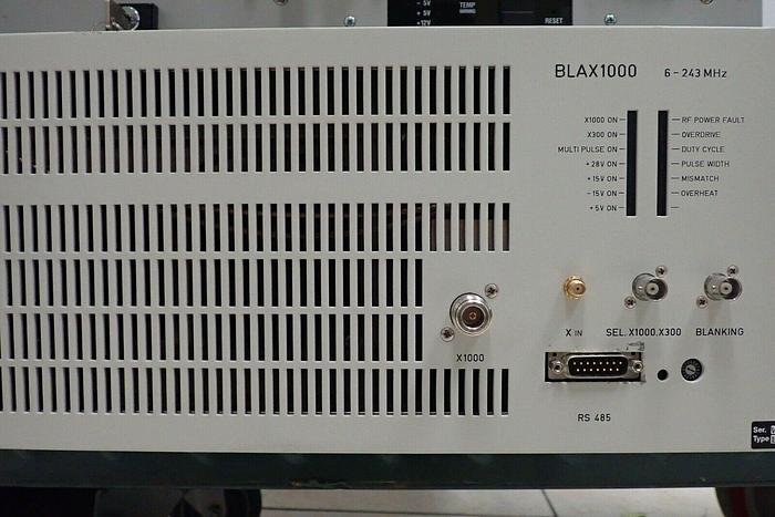 Used Bruker Type BLAX 1000 6-243 MHz Amplifier