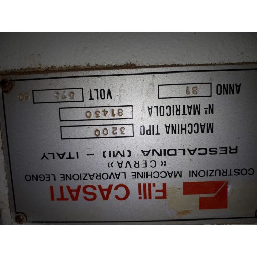 Used 1981 Casati 3200 10 Ft Veneer Guillotine