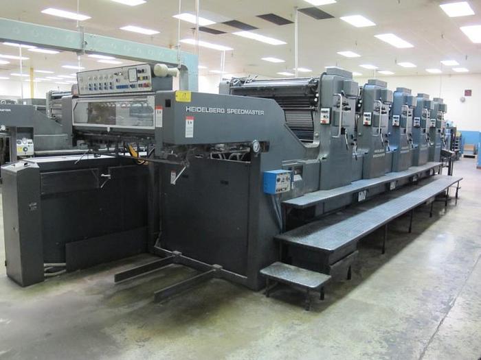 Used Tuesday, February 9, 2016 1:00 PM (ET), (2) Heidelberg Printing Presses
