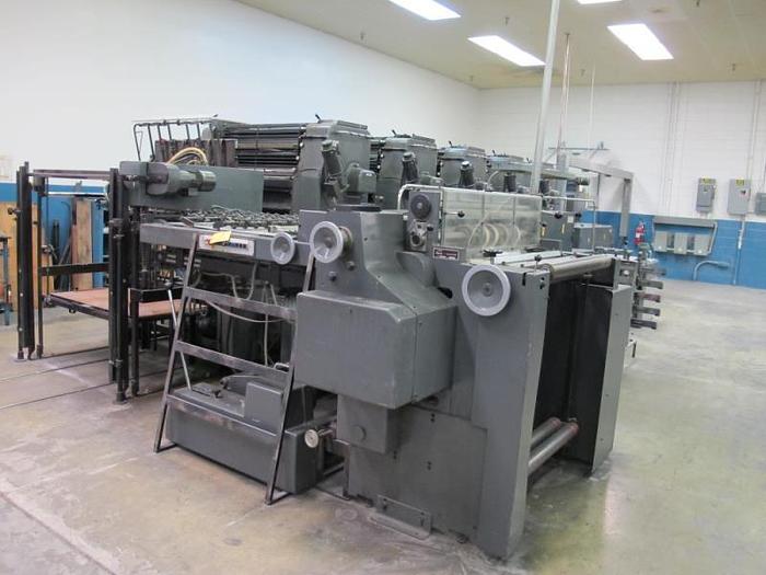 Used Tuesday, February 9, 2016 1:00 PM (ET), (2) Heidelberg Printing Presses