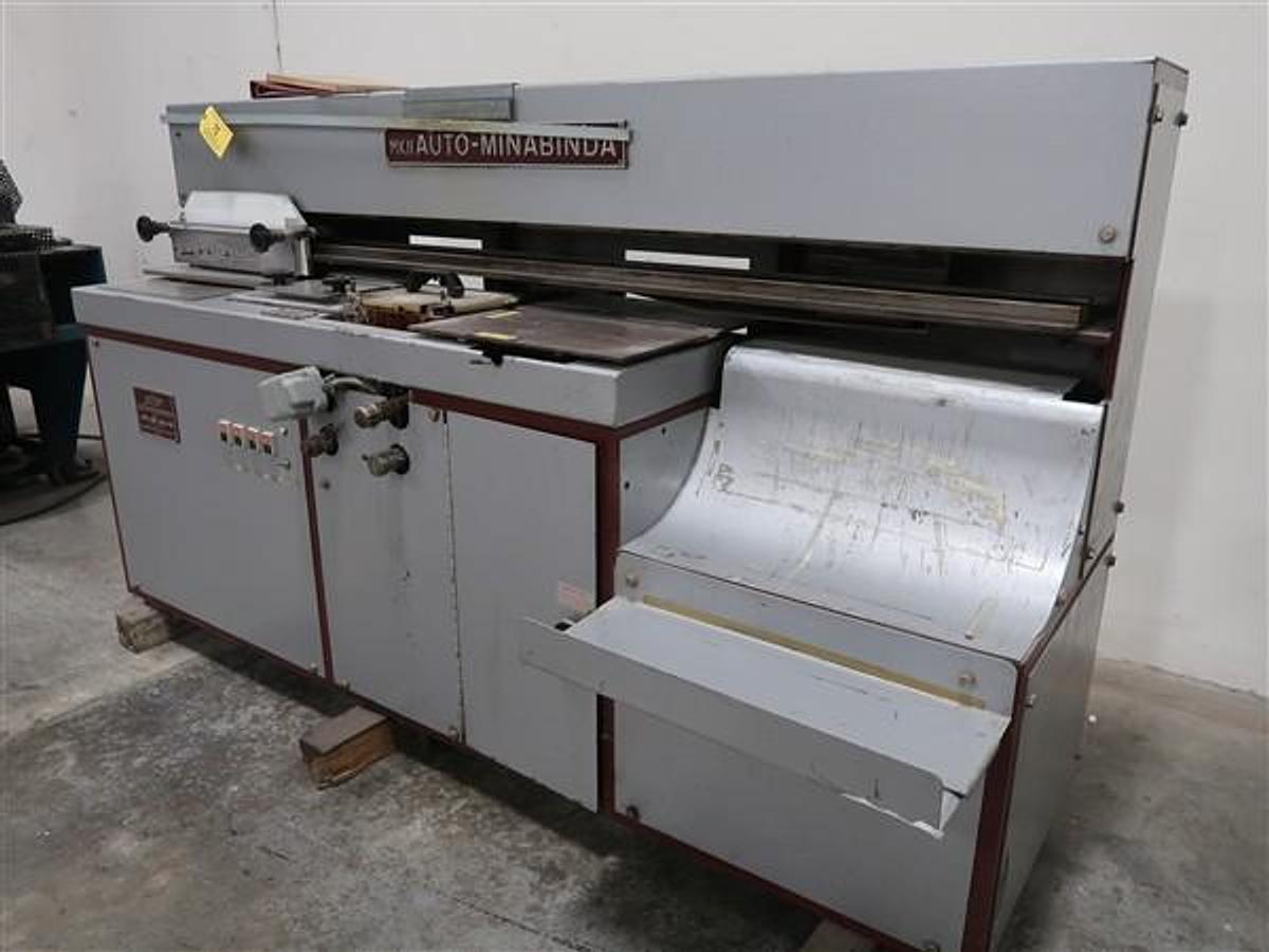 Used Wednesday, November 12, 2025, 1:00 PM (ET) - Reindl Bindery