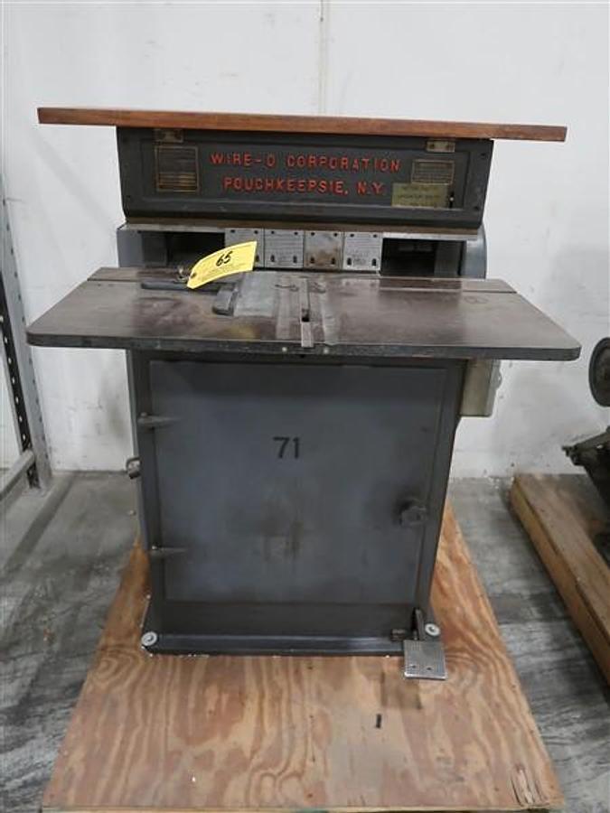 Used Wednesday, November 12, 2025, 1:00 PM (ET) - Reindl Bindery