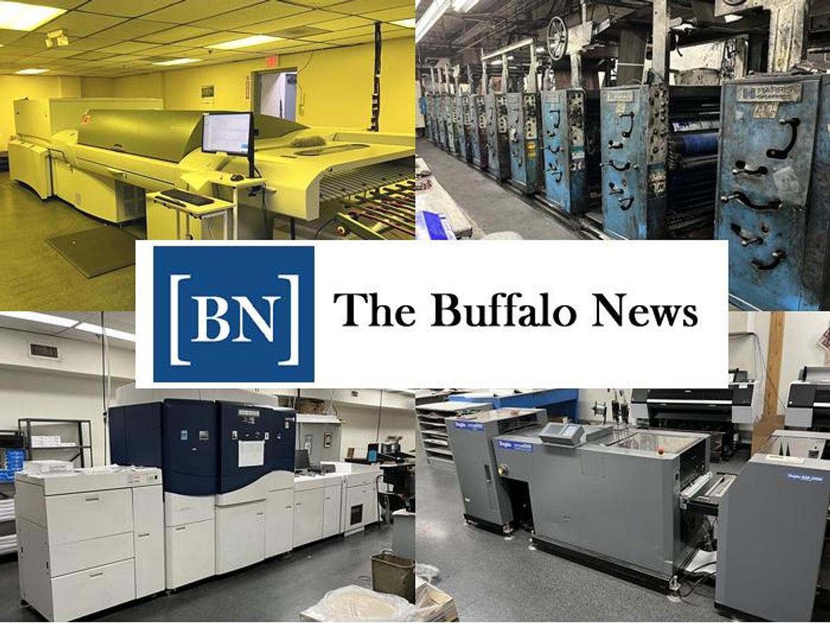 Used Wednesday, October 21 2025, 11:00 AM (ET) - Major Web Offset Printing Facility
