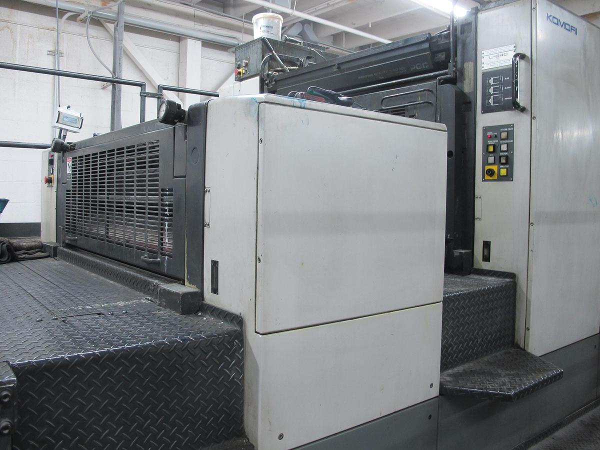 Used 2001 Komori L640 with Coater