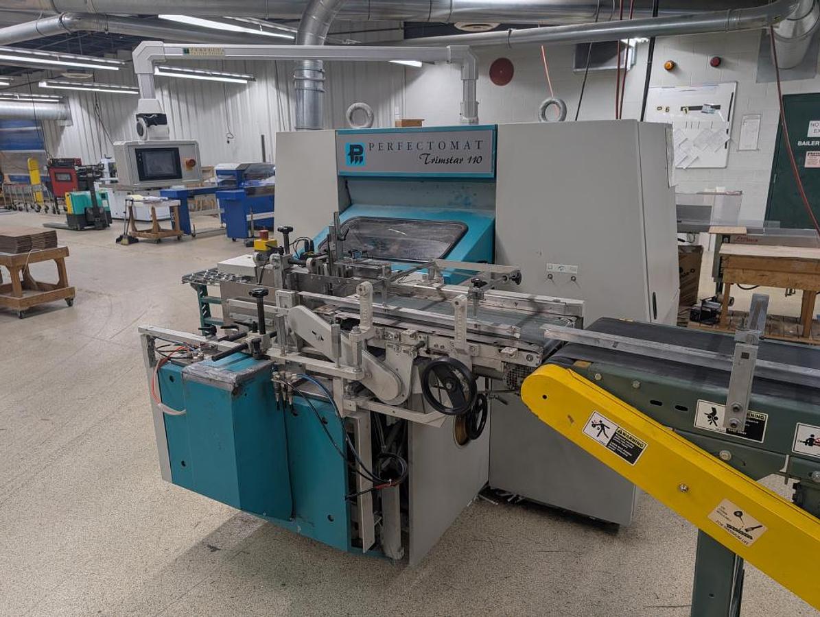Used 2006 Wohlenberg Champion S 21 Clamp PUR & EVA Perfect Binding System