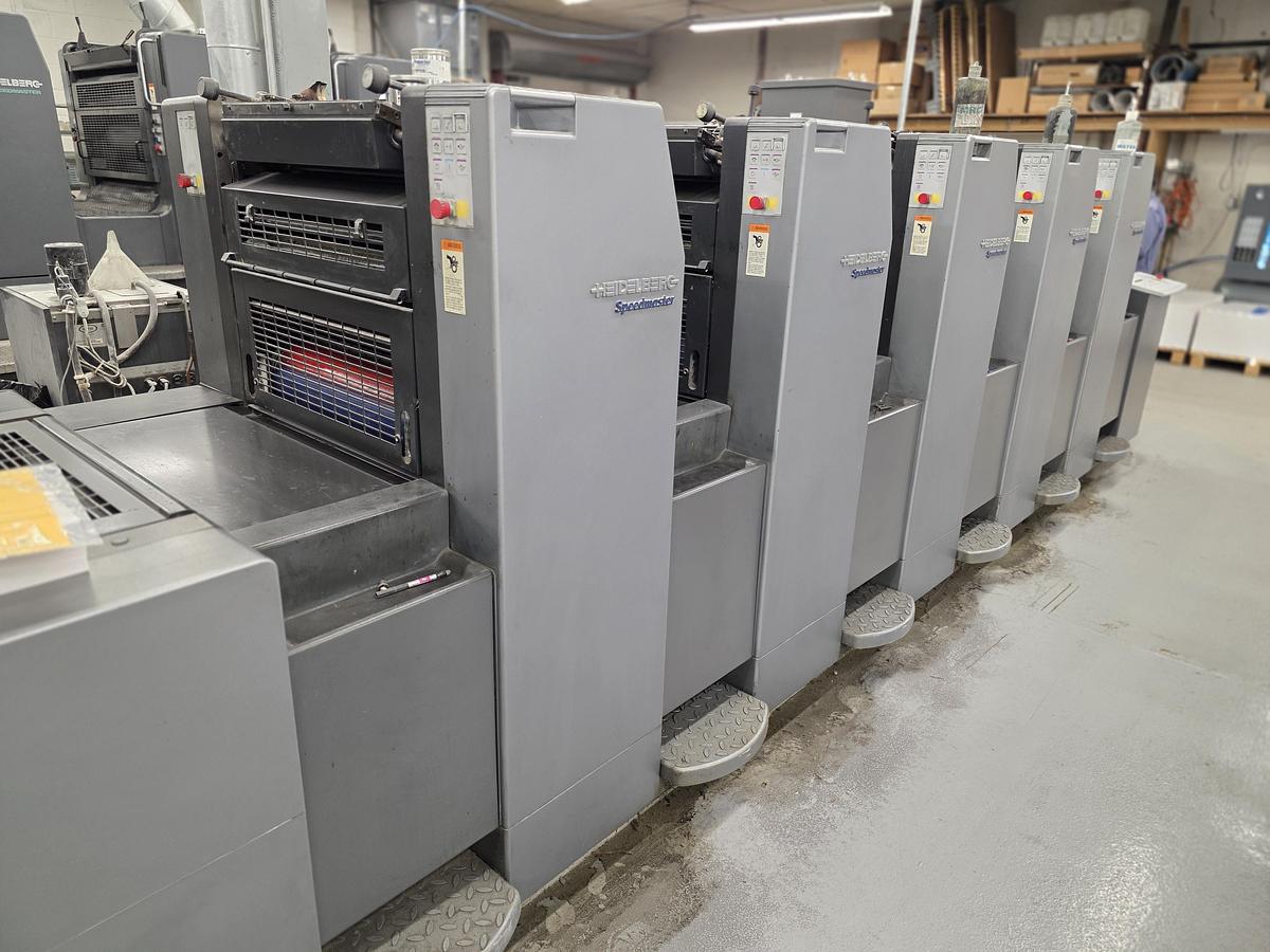Used 2000 Heidelberg SM52-5-H, 5-Color Printing Press