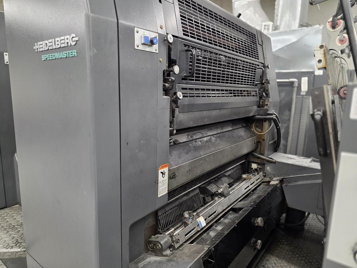 Used 1997 Heidelberg SM102-4-P3, 4-Color Printing Press,
