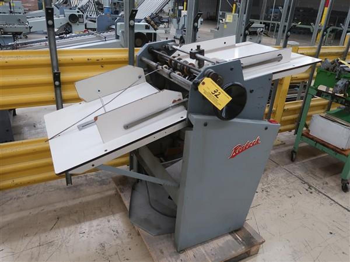 Used Wednesday, November 12, 2025, 1:00 PM (ET) - Reindl Bindery