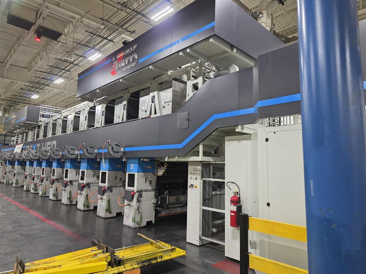Used 2020 Uteco Next 450 Rotogravure 10/C Press