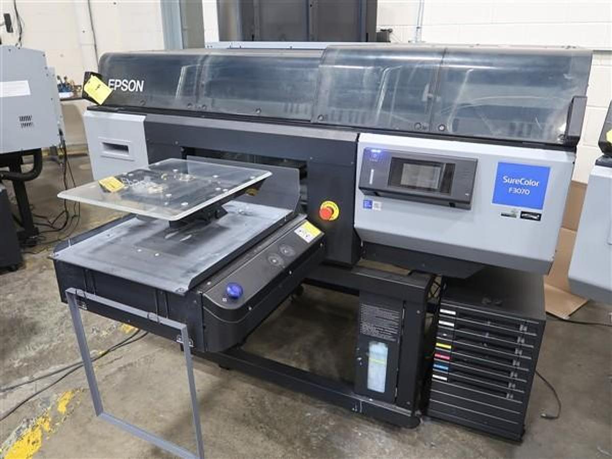 Used Thursday, March, 19, 2026, 1:00PM (ET) - Direct to Garment Equipment
