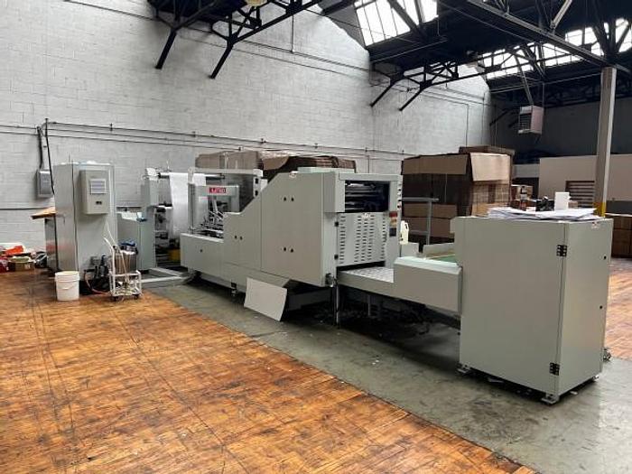 Used Wednesday, April 27, 2022, 1:00 PM (ET), Paper Bag Machine & Clamp Truck