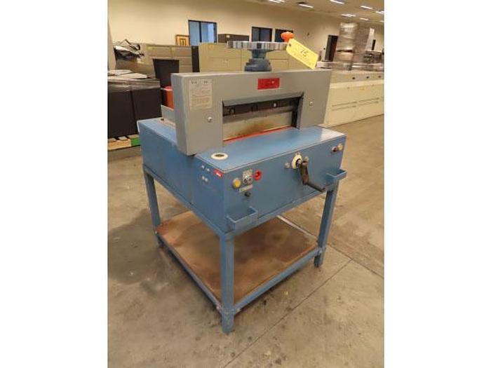 Used Wednesday, December 18, 2019, 1:00 PM (ET), Surplus Equipment of Bang Printing