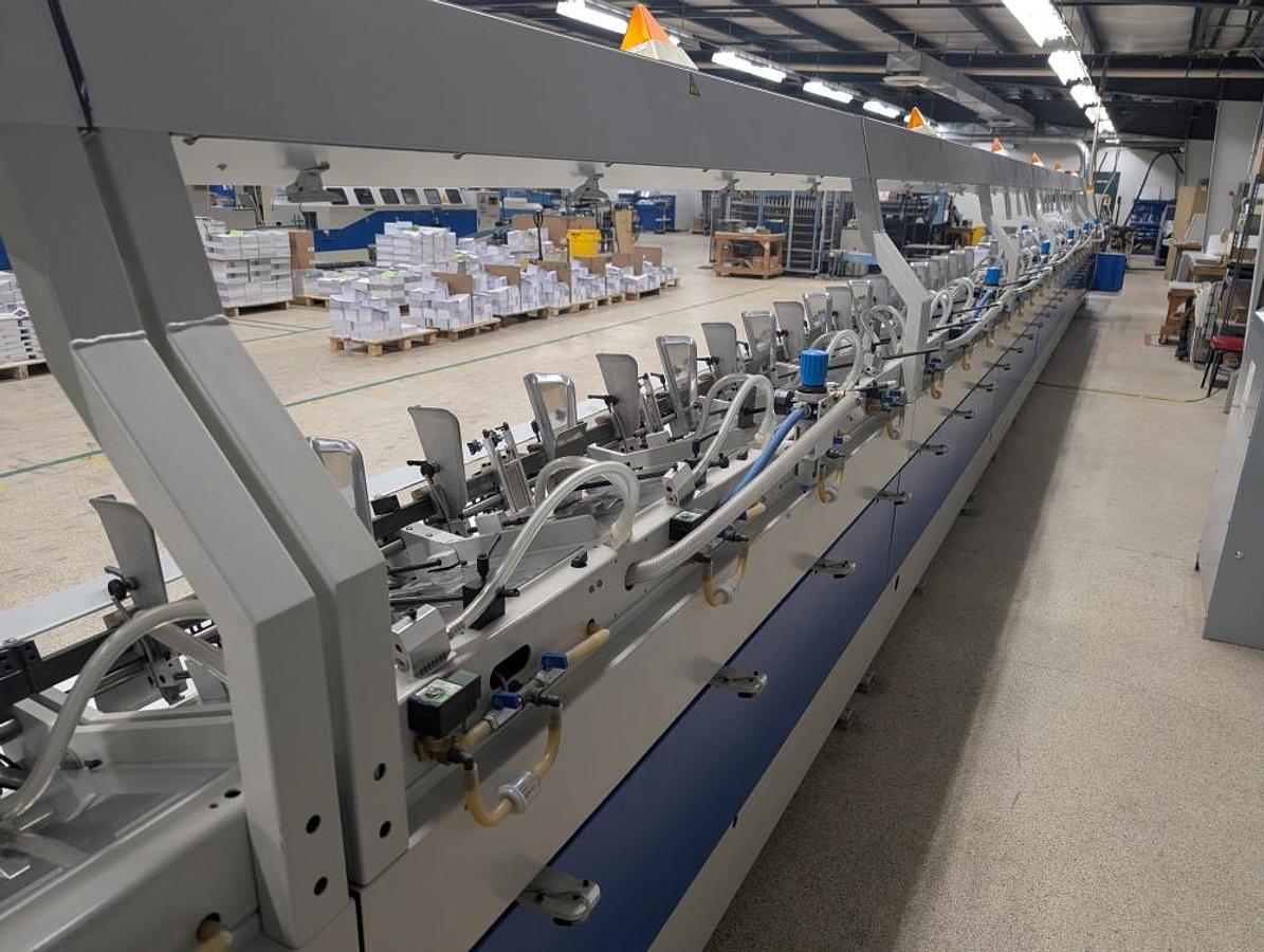 Used 2006 Wohlenberg Champion S 21 Clamp PUR & EVA Perfect Binding System