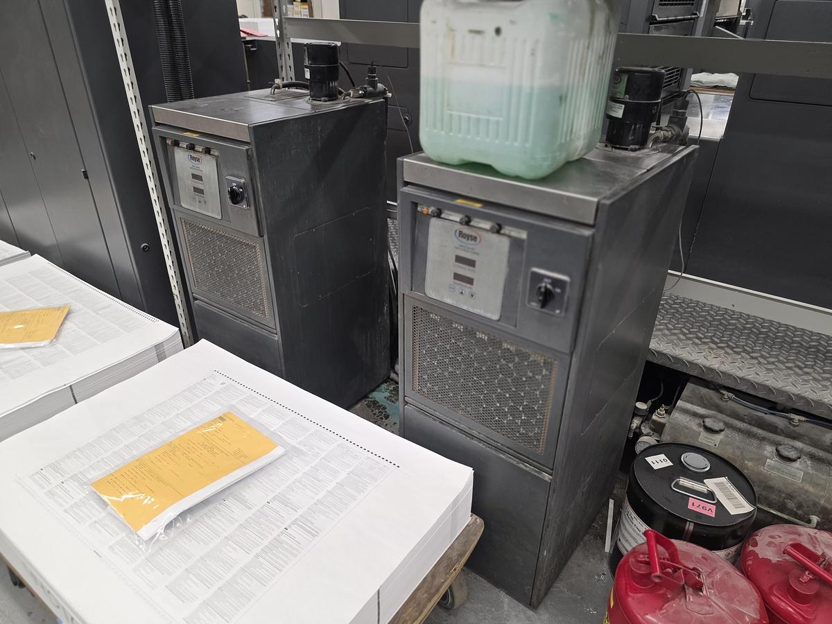 Used 2000 Heidelberg SM52-5-H, 5-Color Printing Press