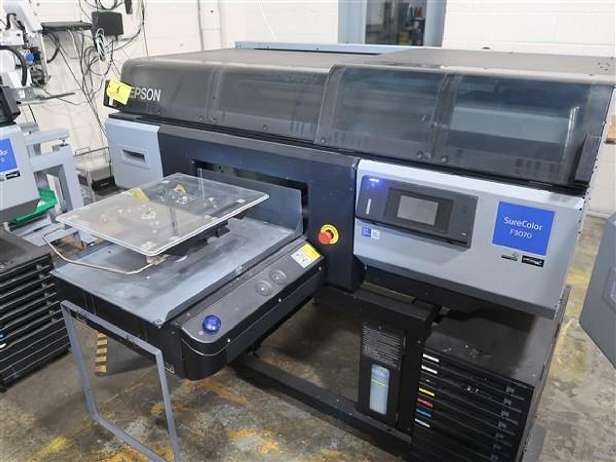 Used Thursday, March, 19, 2026, 1:00PM (ET) - Direct to Garment Equipment