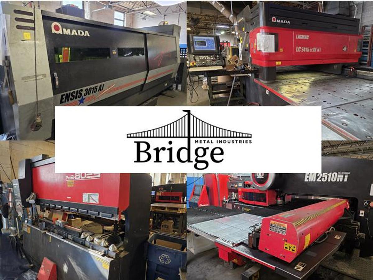 Used Thursday, May 14, 2026, 1:00 PM (ET) - Bridge Metal Industries