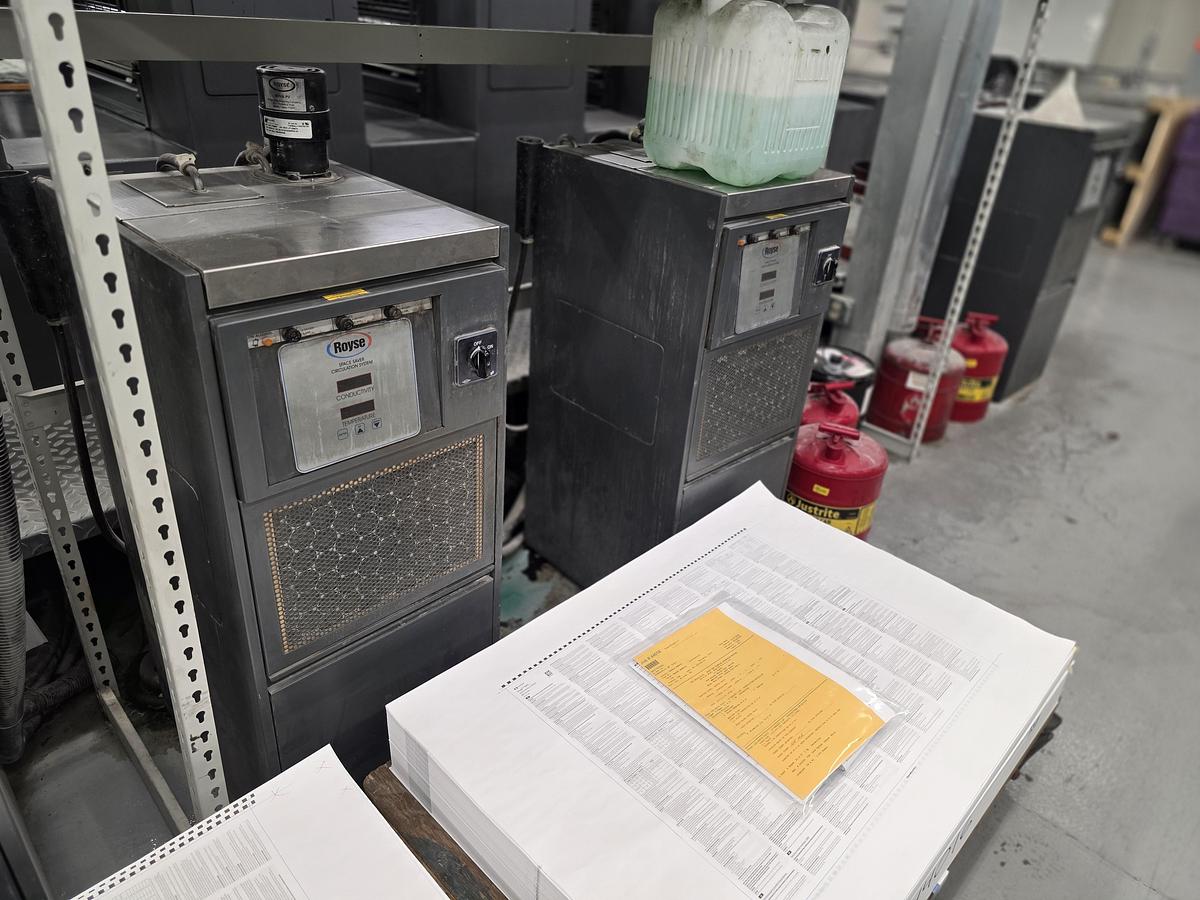 Used 2000 Heidelberg SM52-5-H, 5-Color Printing Press