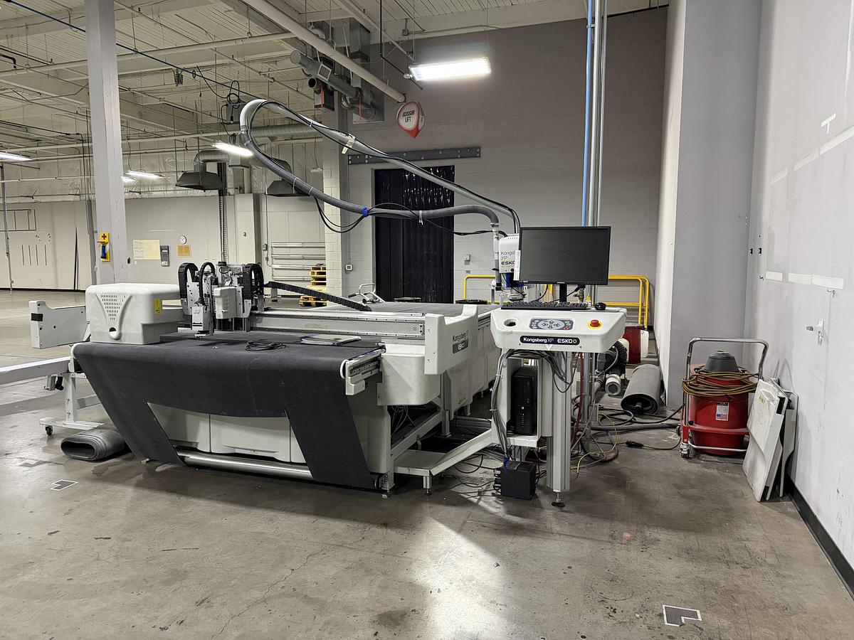 Used 2013 Kongsberg iCut Cutting Table Model iXp29