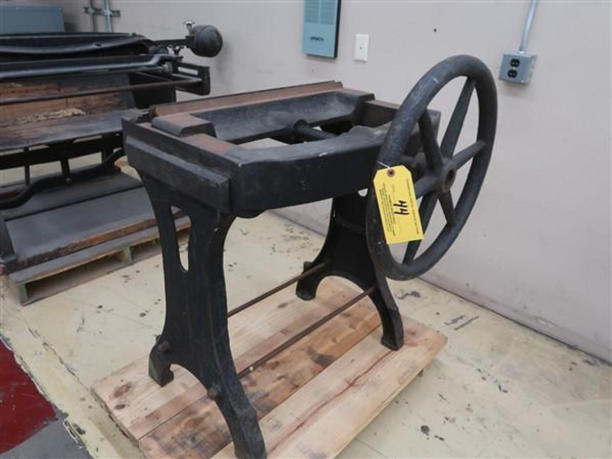 Used Wednesday, November 12, 2025, 1:00 PM (ET) - Reindl Bindery