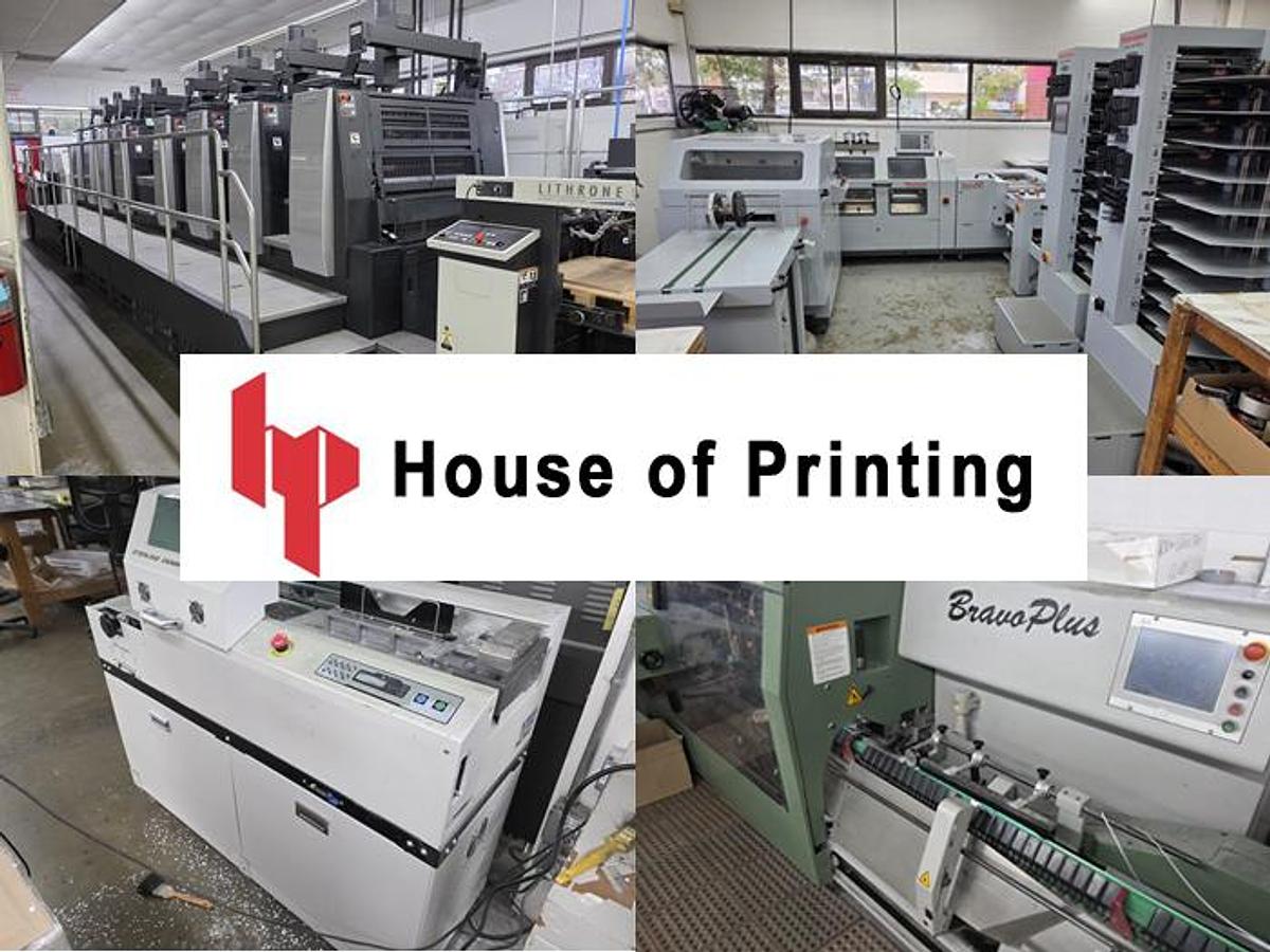 Used Thursday, December 11, 2025, 1:00 PM (ET) - House of Printing