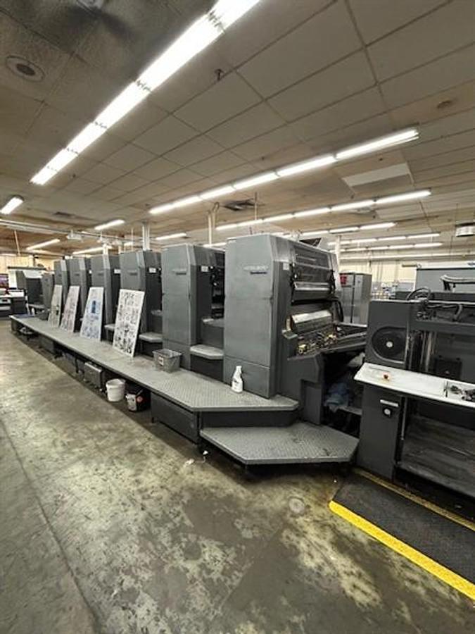 Used Heidelberg CD-102-6+L Printing Press